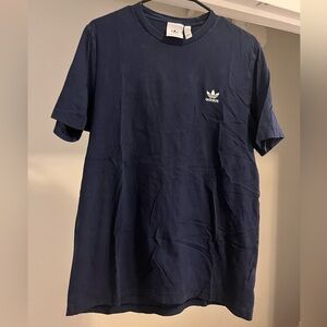 Adidas Men's Dark Blue Short Sleeve Tee